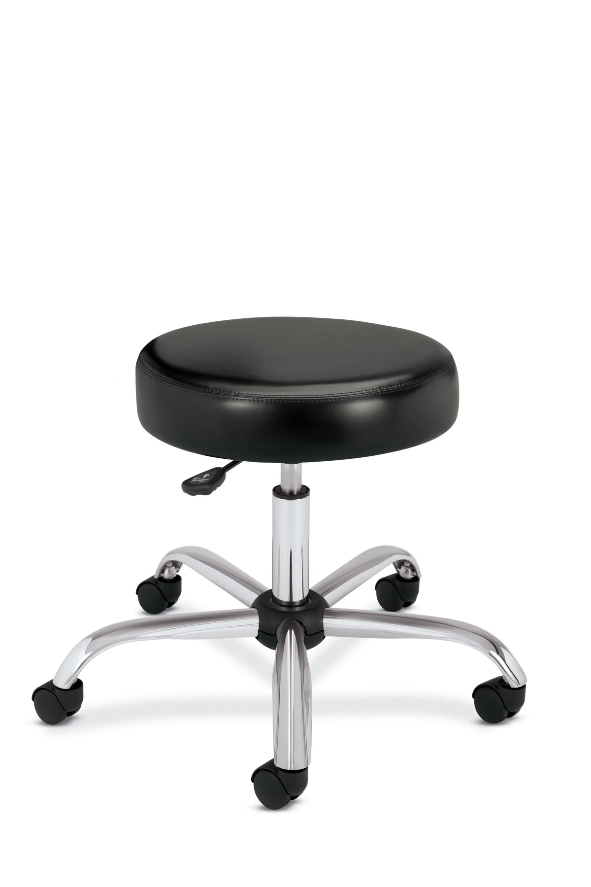 Black Vinyl Backless Medical Stool Z41846