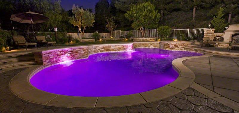 Universal ColorLogic LED 12V Pool Light - 50 ft Cord F127