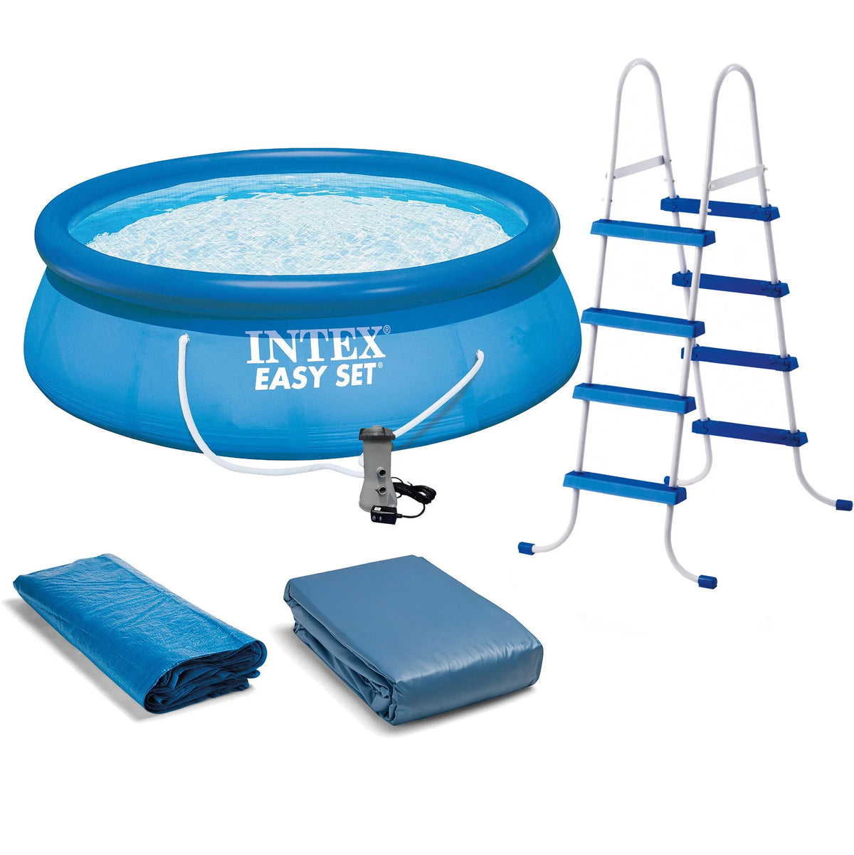 15' x 48' Round Inflatable Above-Ground Pool Y5031