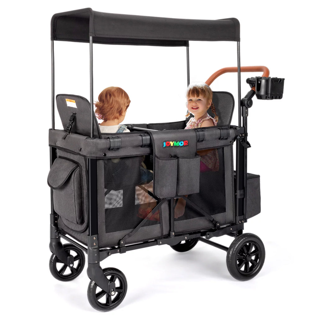 Double Stroller Wagon with 5 Point Harness J22201