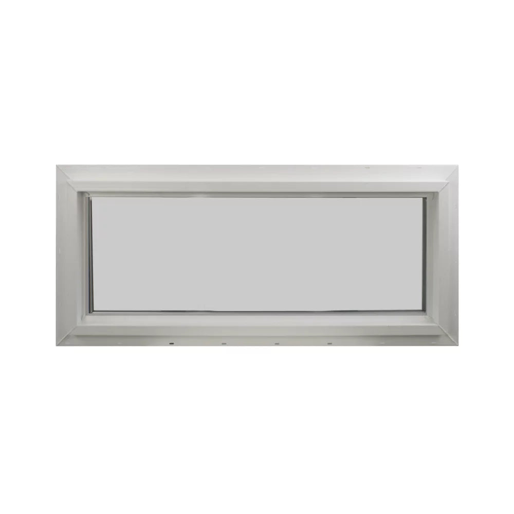 24" x 10" Vinyl Non-Opening Double Pane Transom Window with Low-E Glass M183535