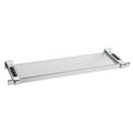 Chrome/Black Crystal Bathroom Shelf U449