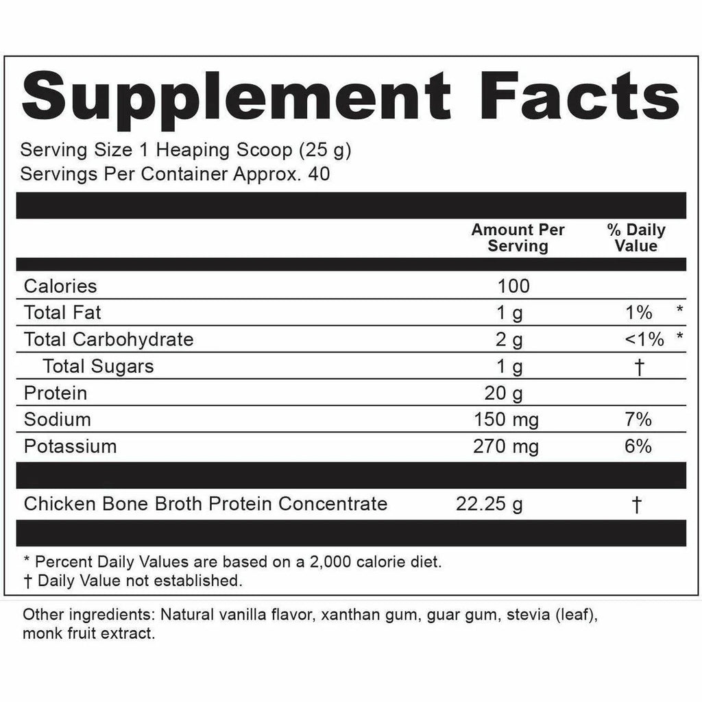Bone Broth Protein 40 servings J93228