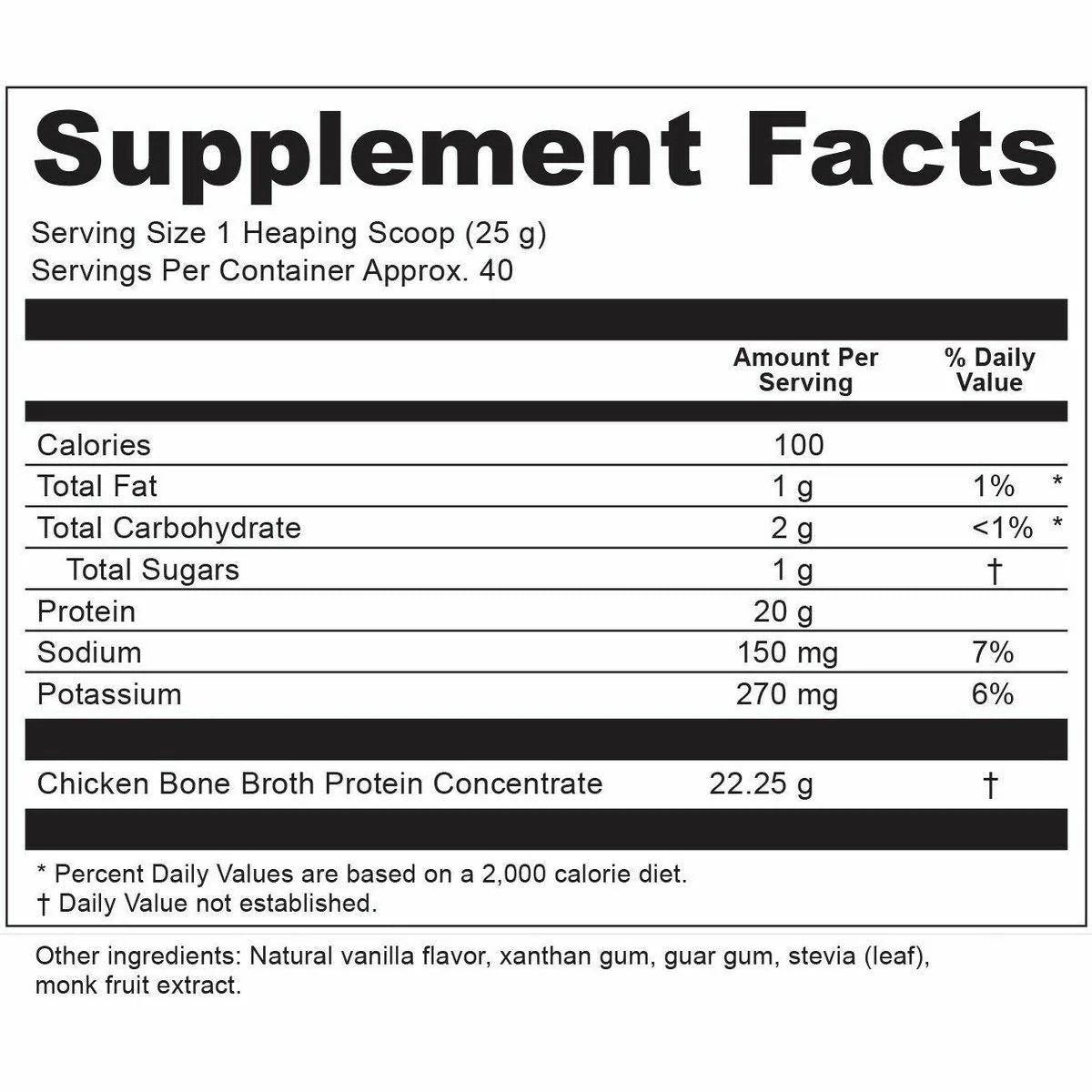 Bone Broth Protein 40 servings J93228