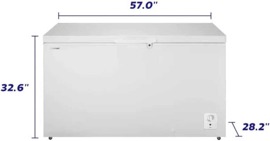 14.7 Cu. Ft. White Chest Freezer J6279