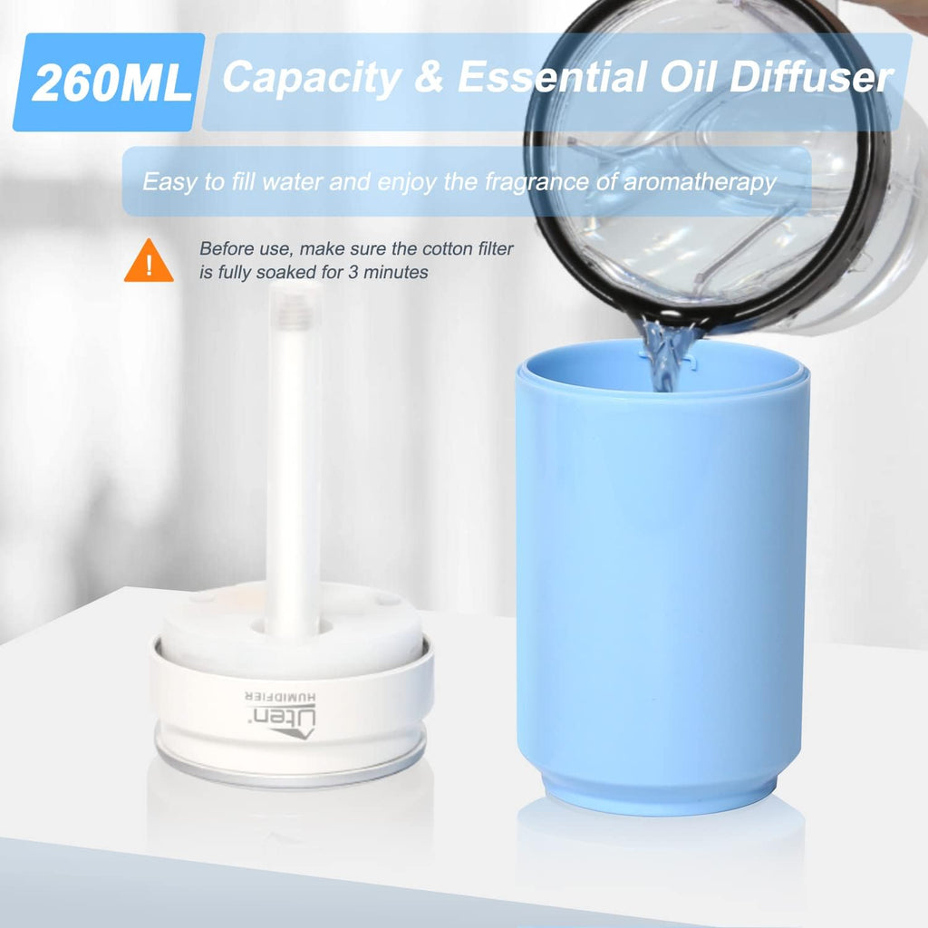 USB Powered Portable Humidifier with 2 Mist Modes E13347