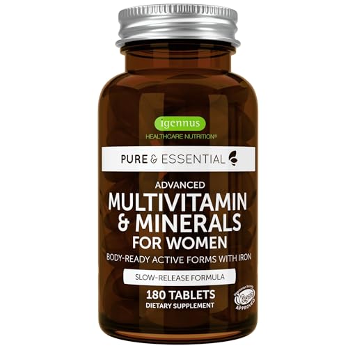 Women's Multivitamin with Iron 180 Tablets W171