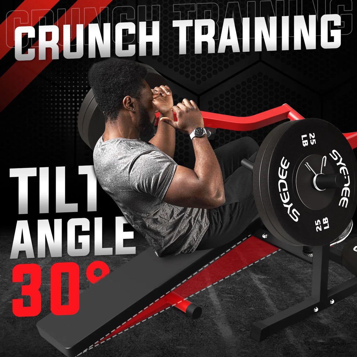 1250LBS Chest Press Machine with Converging Arms U586903
