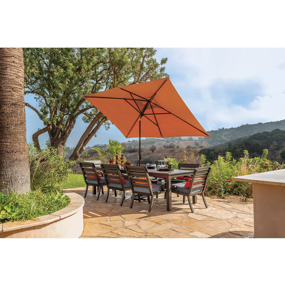 Rectangular Market Umbrella A611