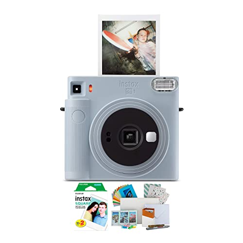 Instant Camera with Square Film Twin Pack and Accessory Kit Y39538