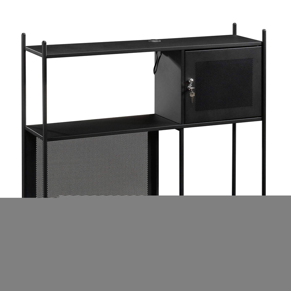 Black Storage Cabinet L6268
