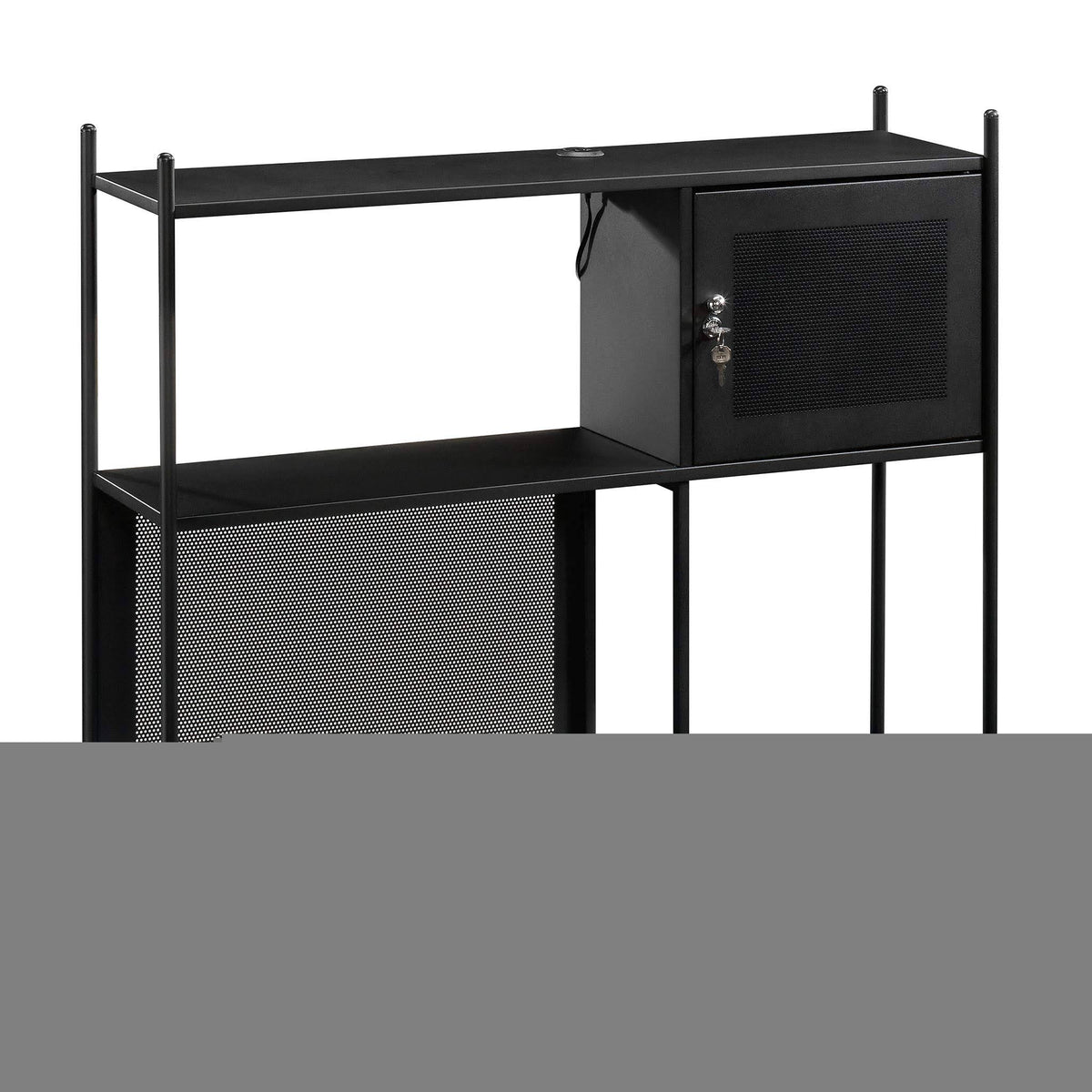 Black Storage Cabinet L6268