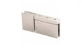 Satin Nickel Top or Bottom Mount Pivot Hinge with Attached U-clamp E881184