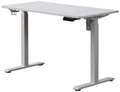 Electric Height Adjustable Standing Desk 55" Grey Oak N95354