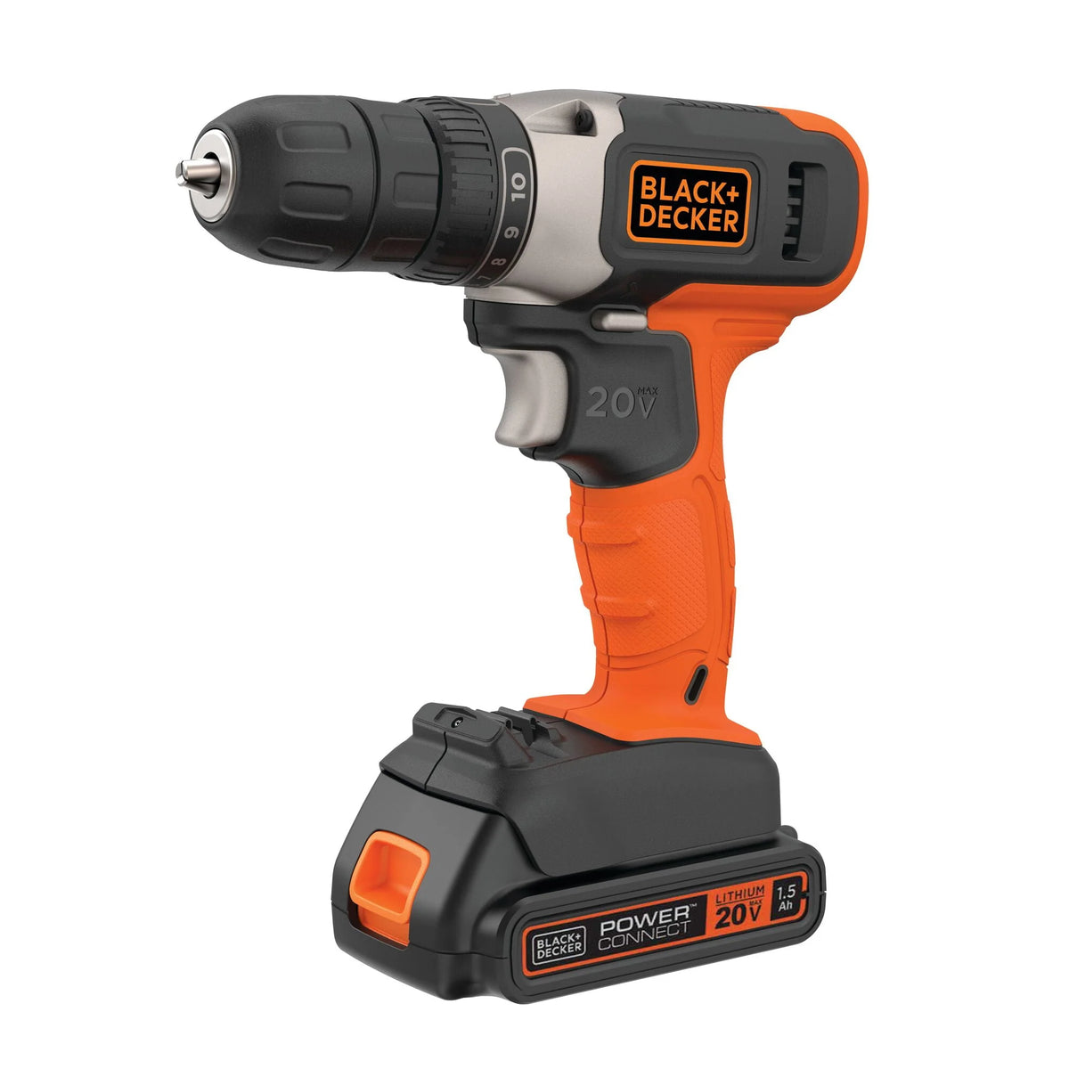 20 Volt 4-Tool Kit with Drill, Circular Saw, Reciprocating Saw, and Work Light E53233