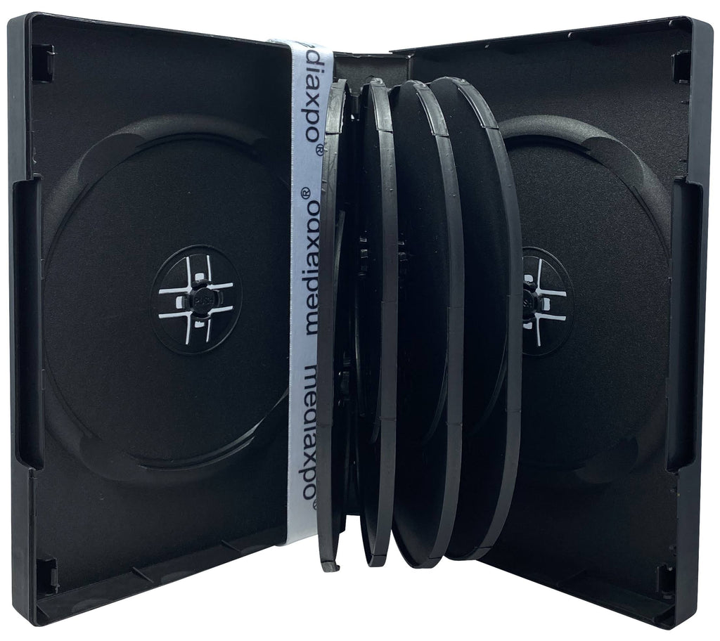 100 Black 9 Disc DVD Cases J405943