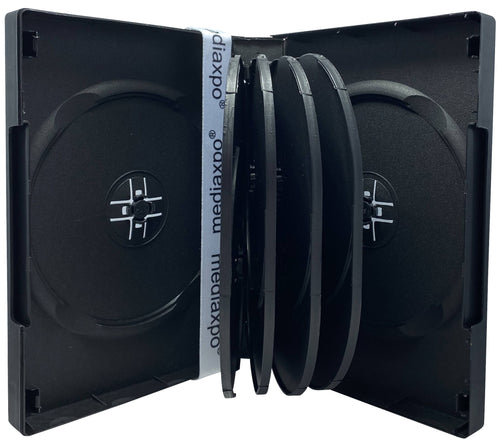 100 Black 9 Disc DVD Cases J405943