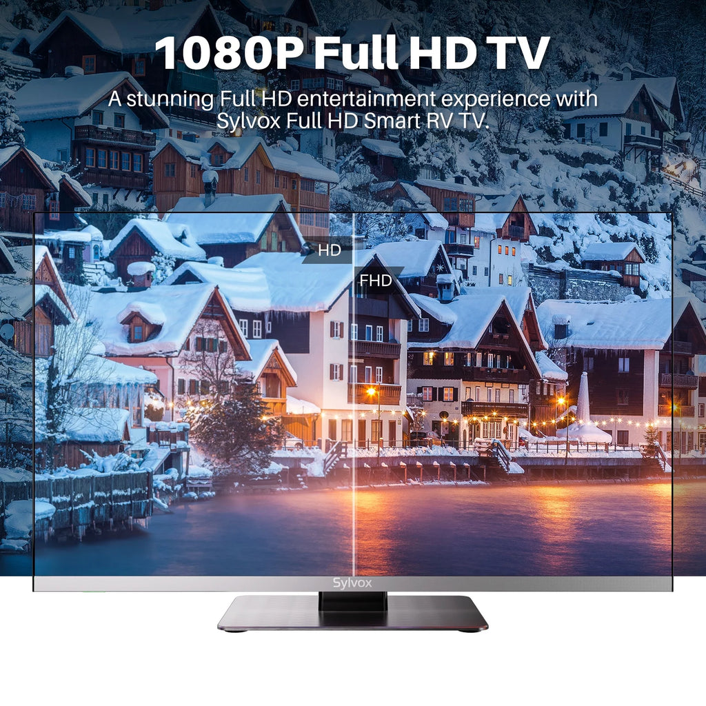 32 Smart RV TV with DVD Player 1080P FHD Android TV Q23268