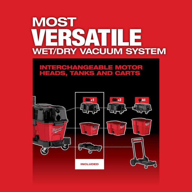 6 Gal. Cordless Wet/Dry Shop Vacuum with Crevice and Utility Nozzle C973