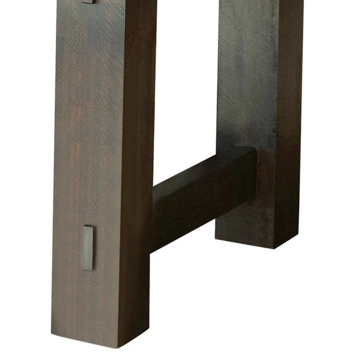 86-121 in. Brown Dining Table with 2 Extension Leaves H157170