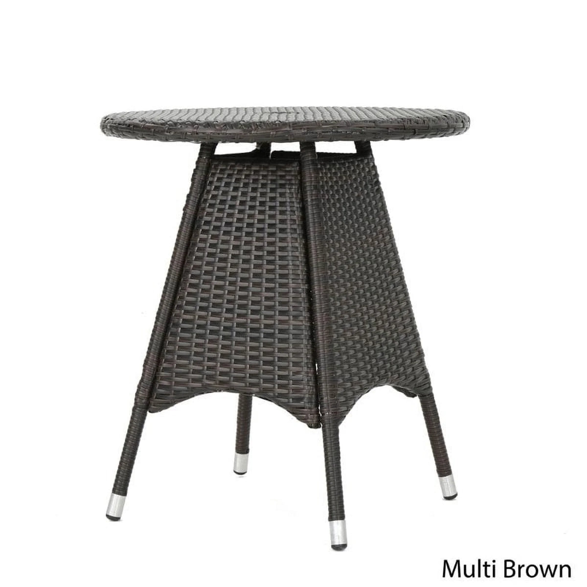 Round Wicker Patio Dining Table A848