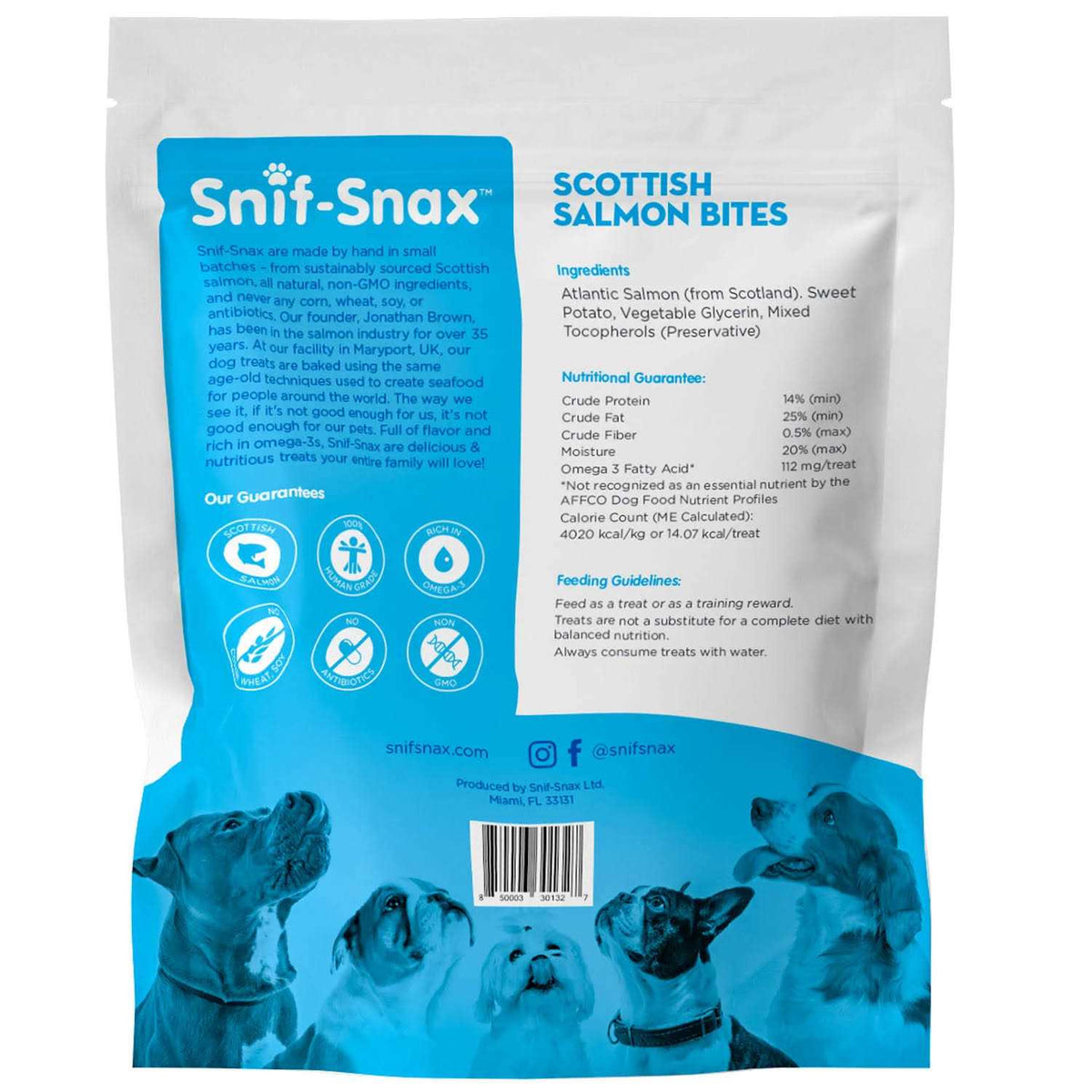 Salmon Bites Dog Treats A47441
