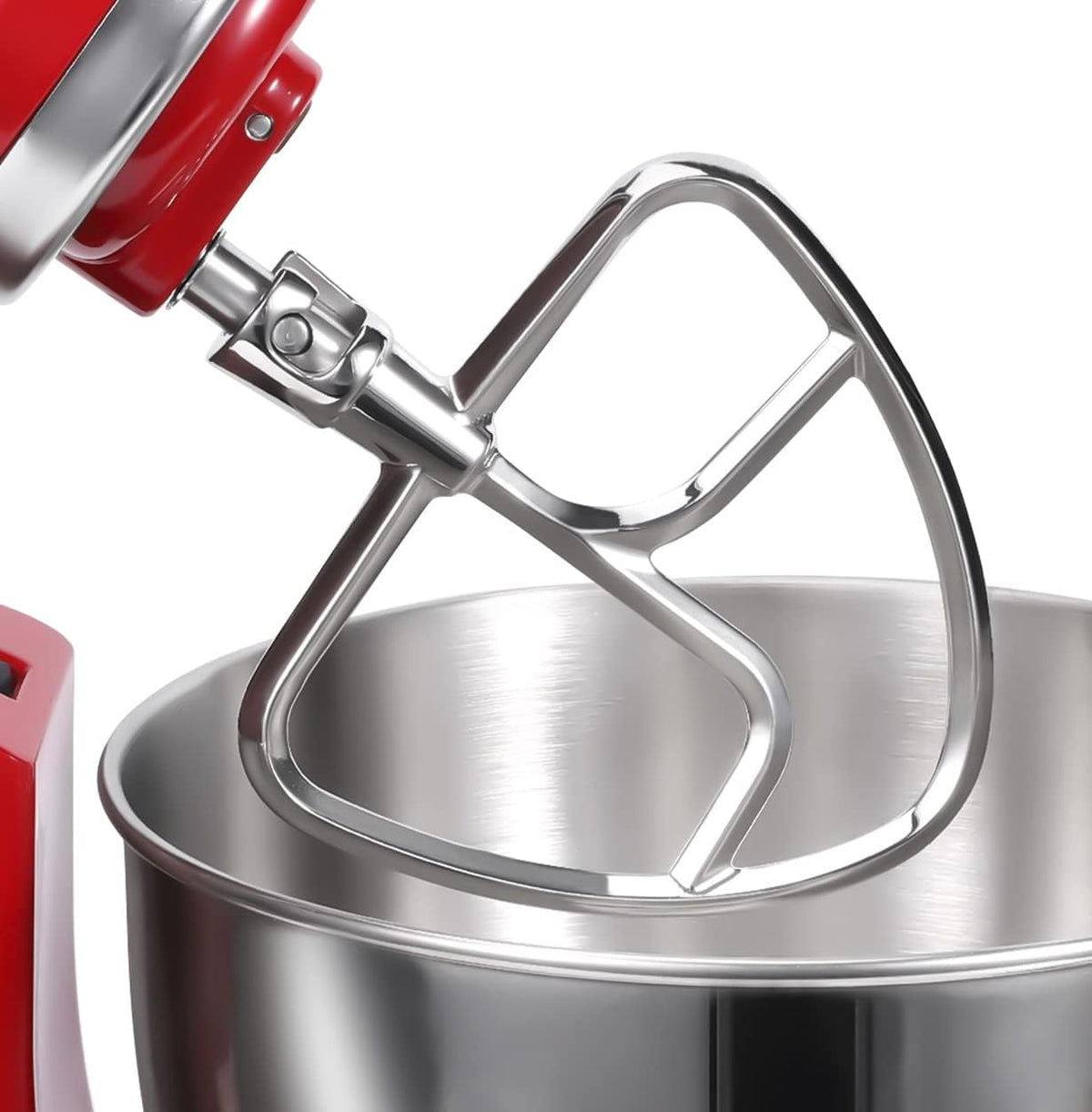 Stainless Steel Flat Beater for KitchenAid Tilt-head & 4.5-5 Qt Mixers U817