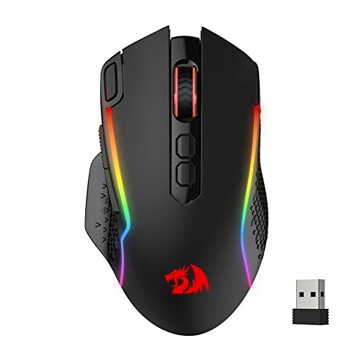 Wireless Gaming Mouse with 10000 DPI and 8 Macro Buttons F29309