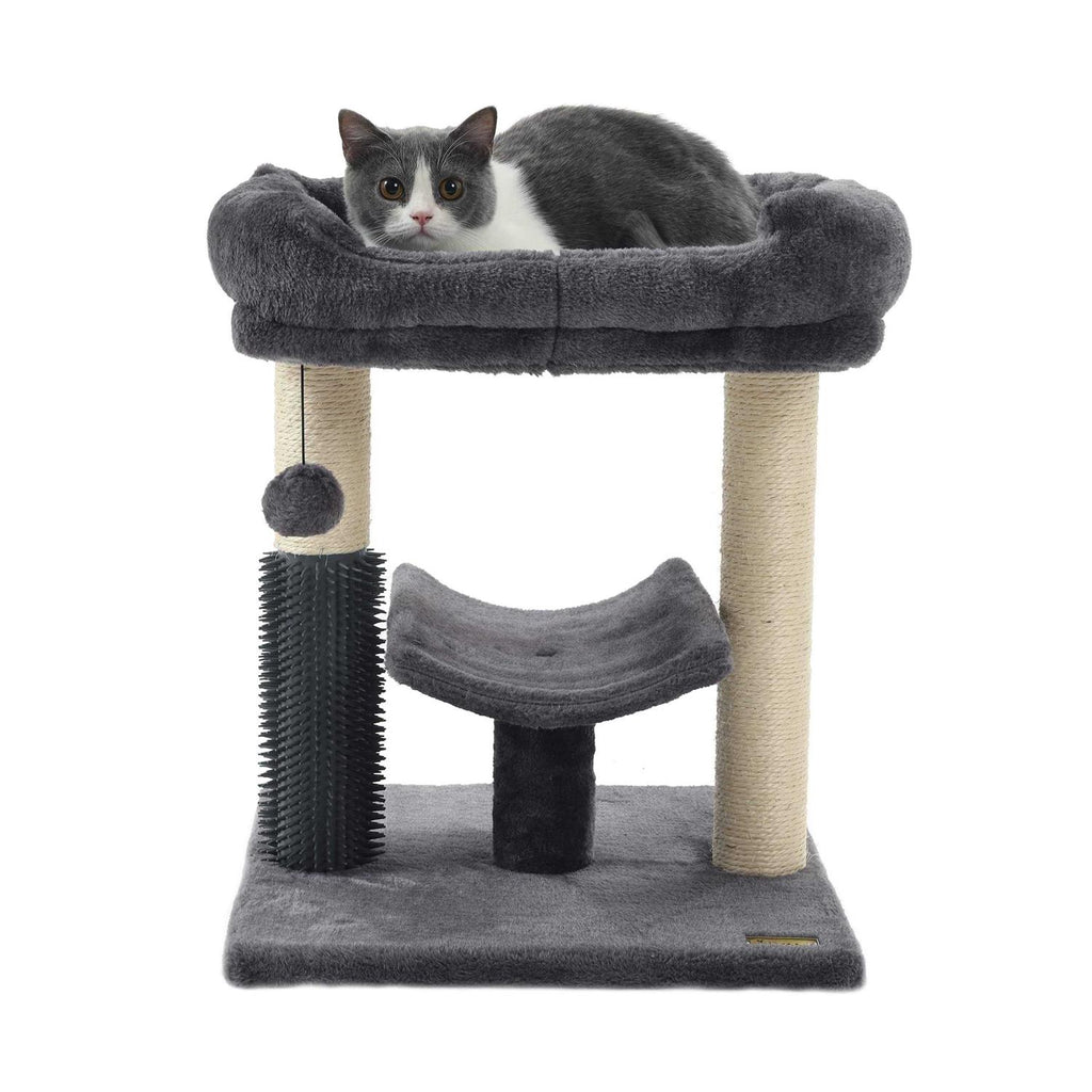 Cat Tree Tower with Scratching Post and Cozy Perch R228940