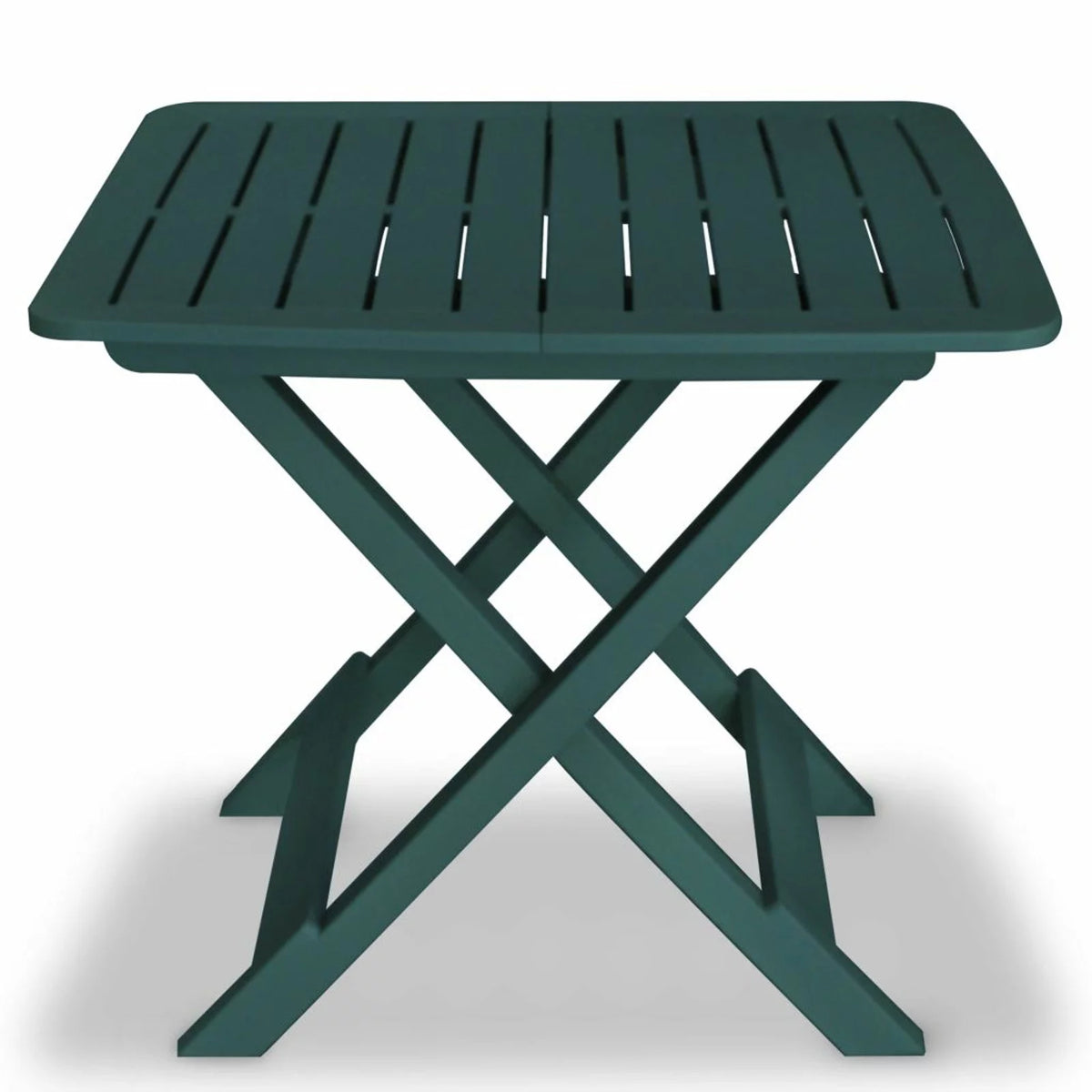 3 Piece Green Plastic Folding Bistro Set H713611