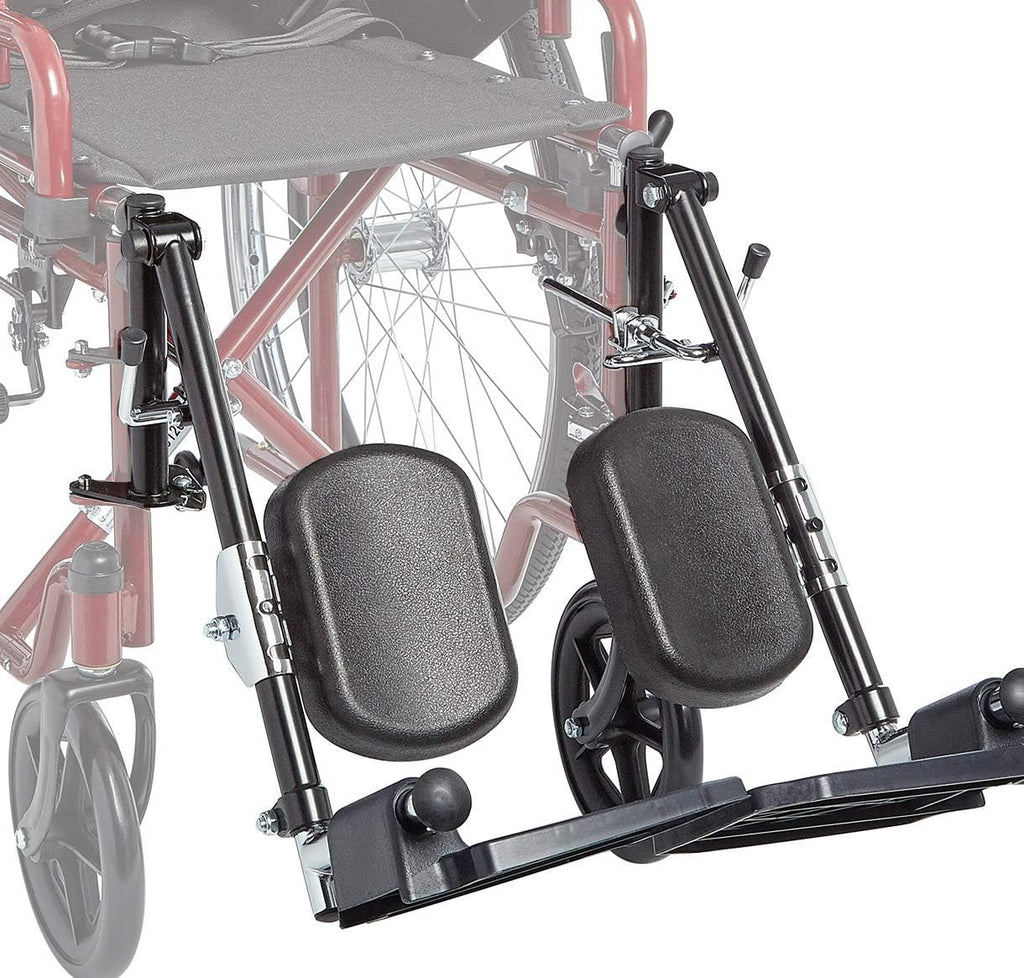 Elevating Swing-Away Leg Rests with Padded Calf Pads J663