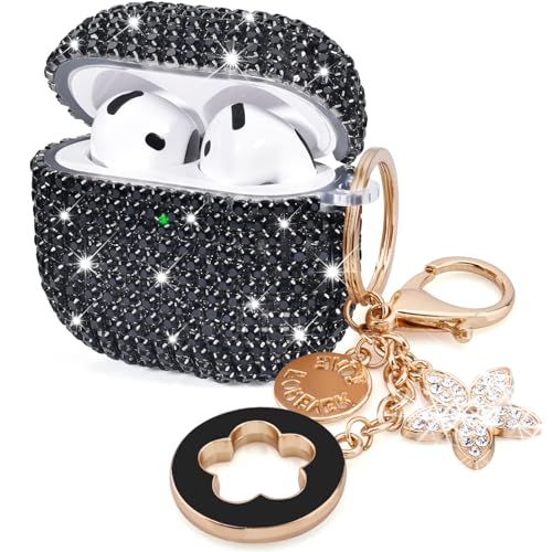 Airpods 4 Case with Bling Keychain O7861