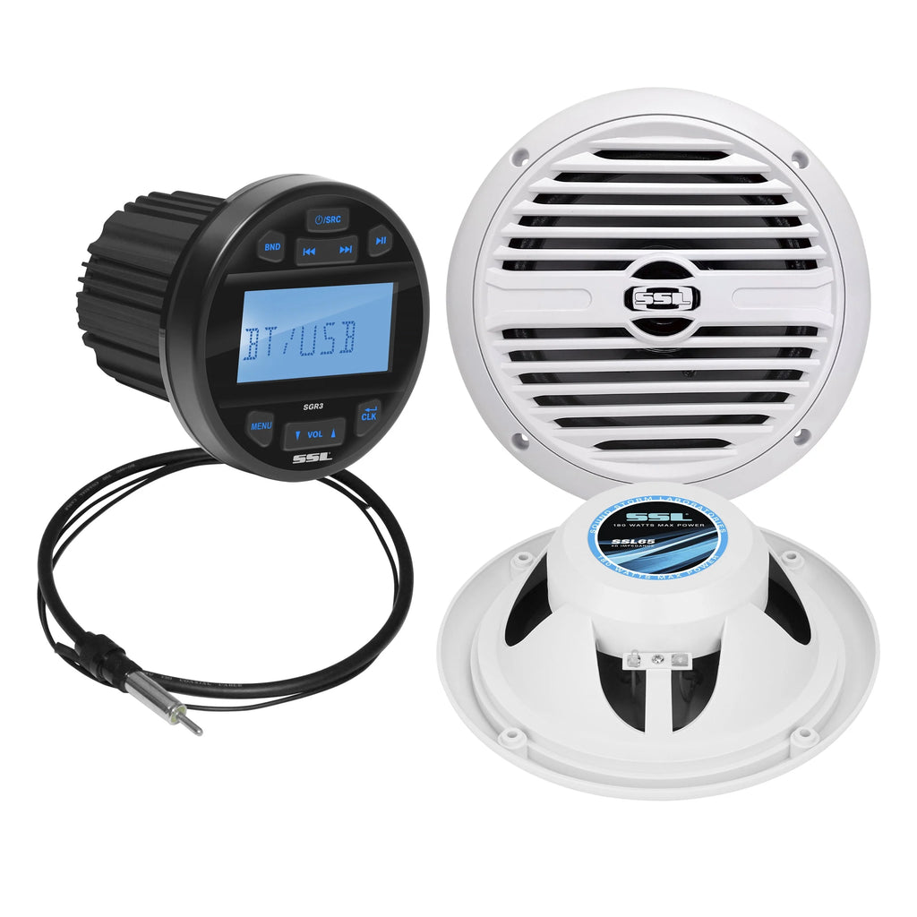 Marine Stereo System Speaker Audio Package R669986