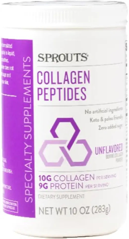 Unflavored Collagen Peptides Powder 10 oz I835