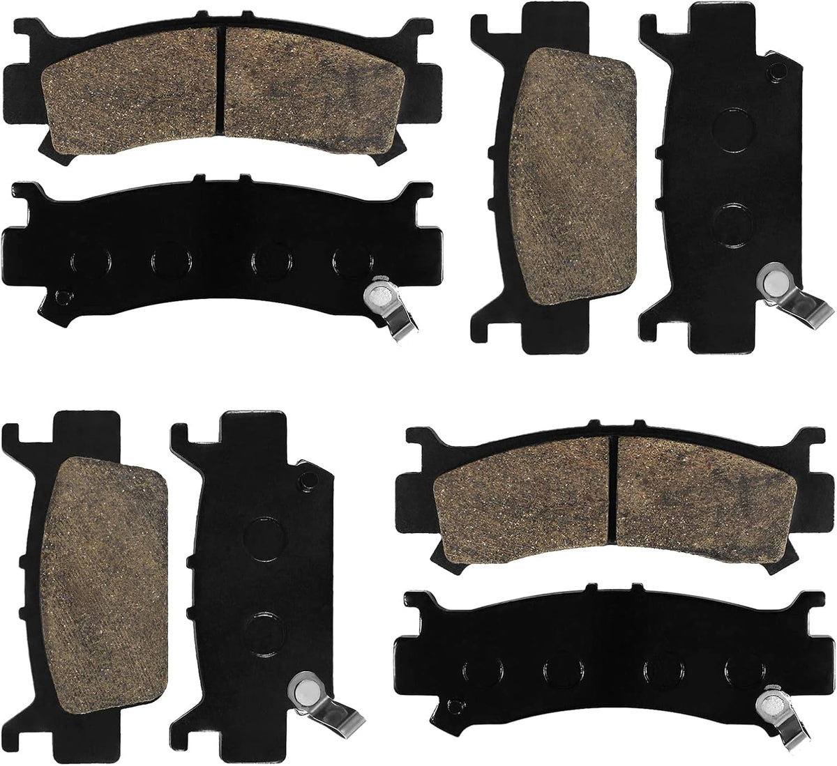 Brake Pads Front and Rear Pack of 2 C349064