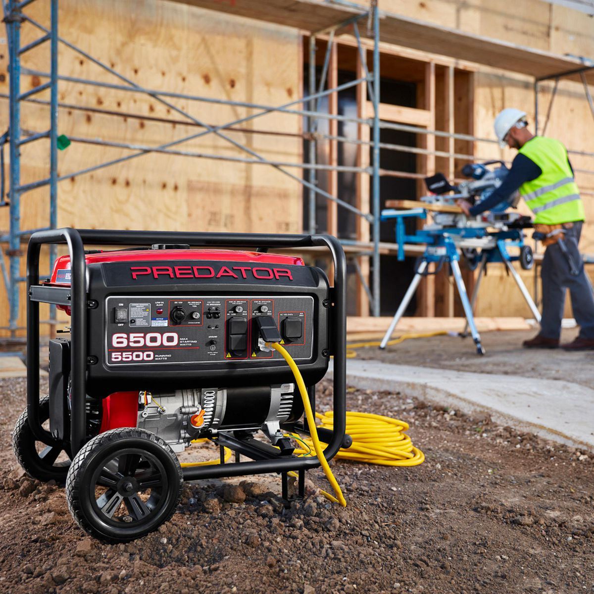 6500 Watt Gas-Powered Portable Generator N552703