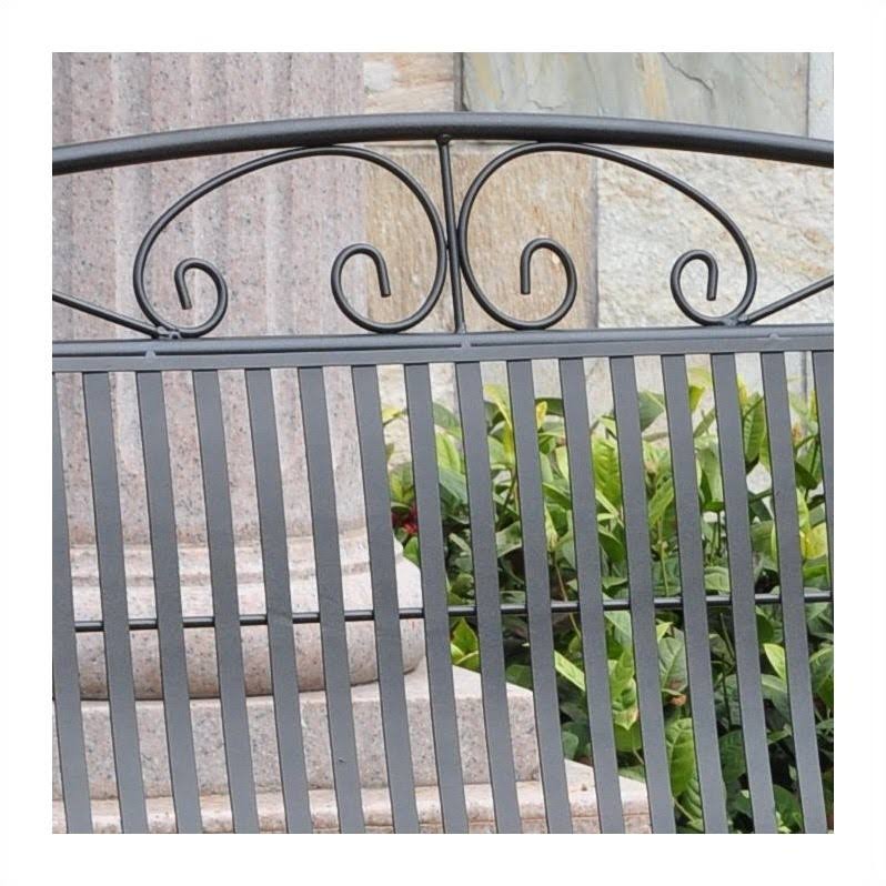 Black Iron Patio Double Glider K4623