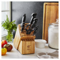 7pc Knife Set in Bamboo Block F2705