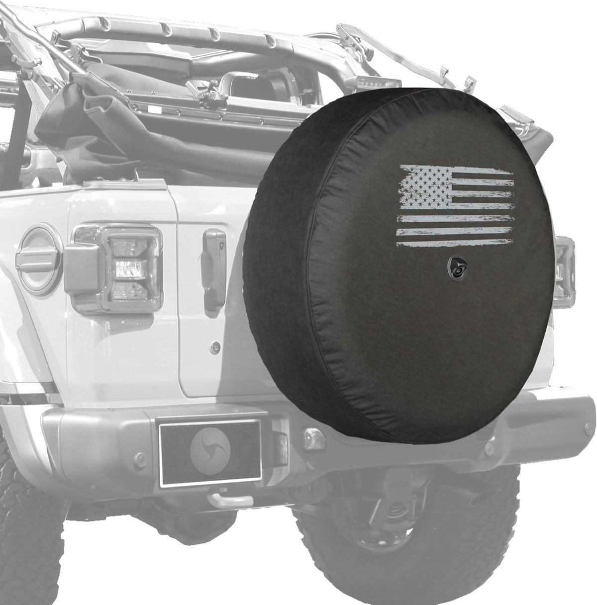 Soft JL Tire Cover with Back-up Camera G69582