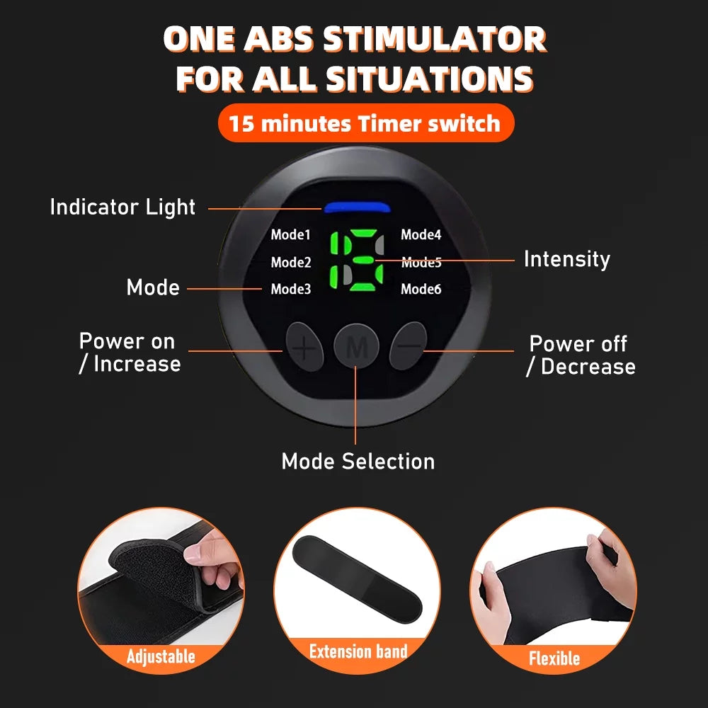 Ab Stimulator Muscle Toner Belt Y5009