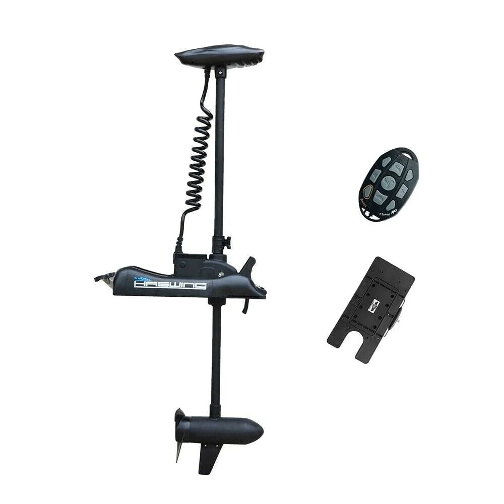 12V 55LB 48 Inch Shaft Electric Trolling Motor with Remote Control P615