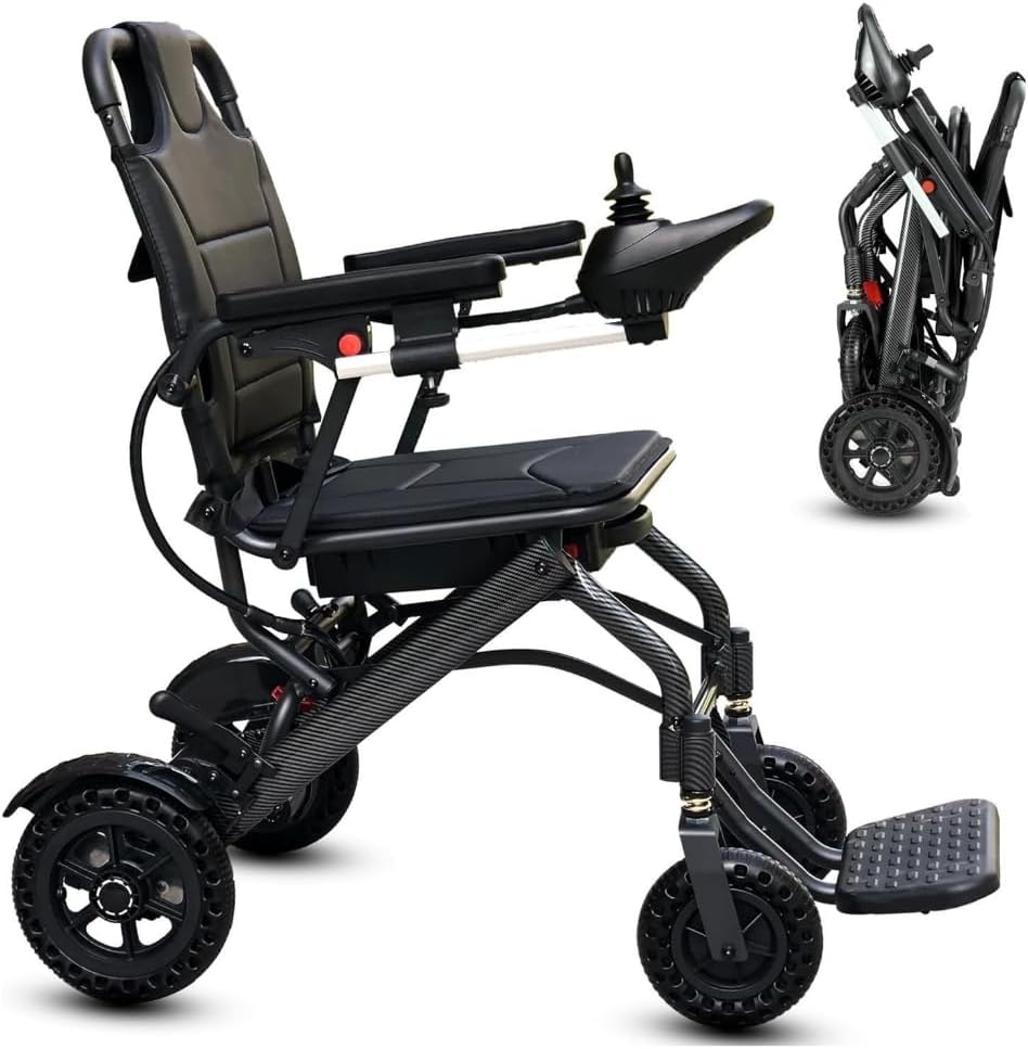 33Lbs Lightweight Foldable Electric Wheelchair Z93246