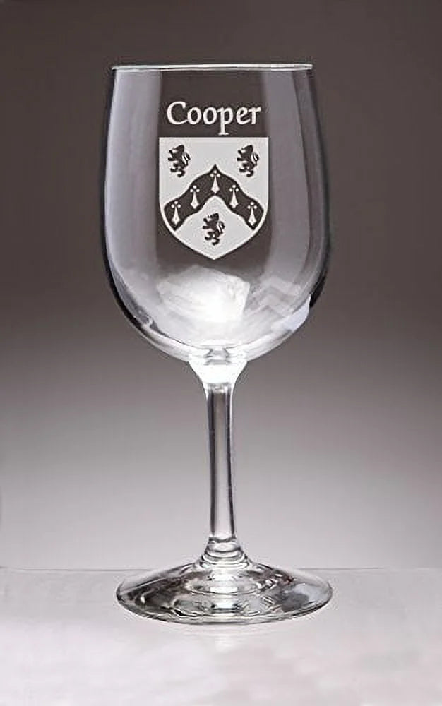 Irish Coat of Arms Wine Glasses Set of 4 Y82437