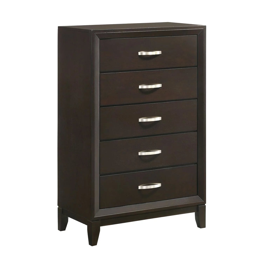 Merlot 5PC Wood Bedroom Set Z731