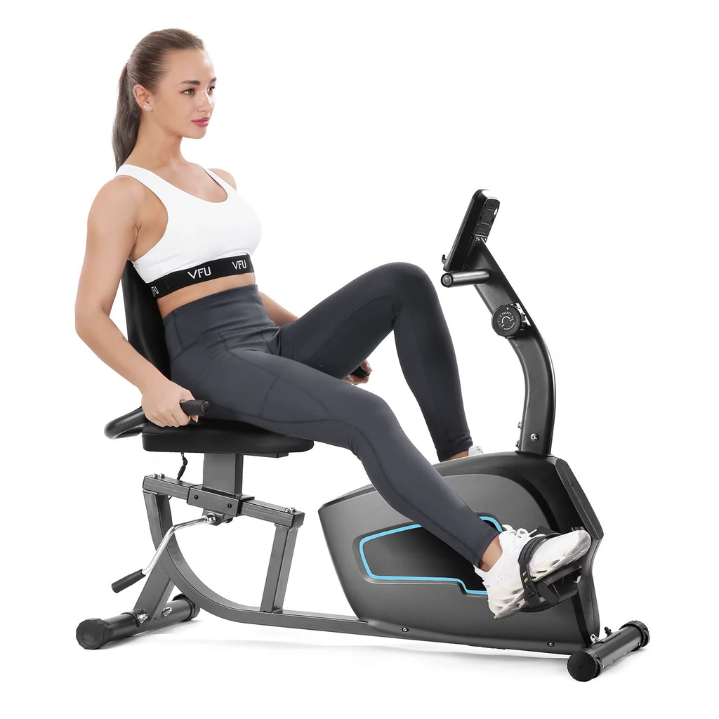 Recumbent Exercise Bike with Pulse Monitor N506