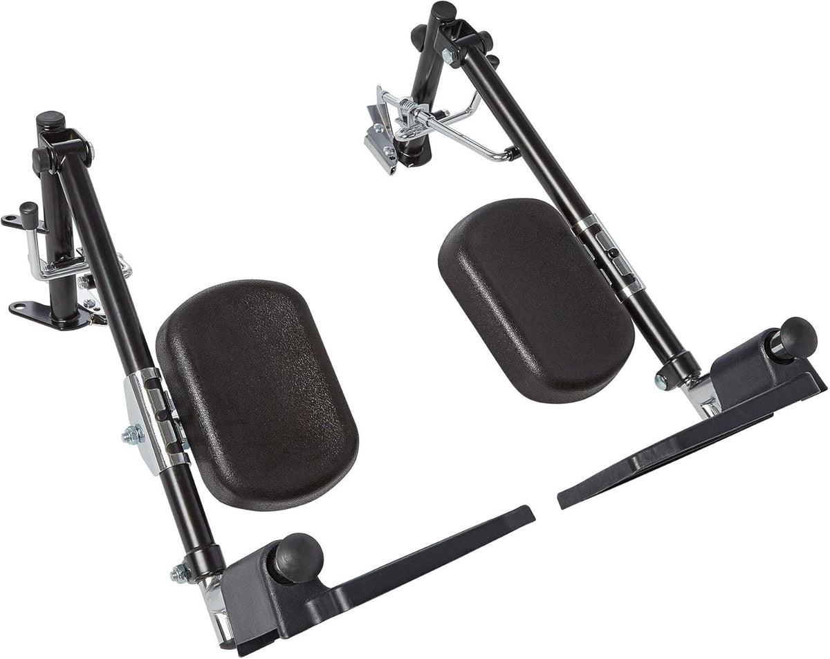 Elevating Swing-Away Leg Rests with Padded Calf Pads J663
