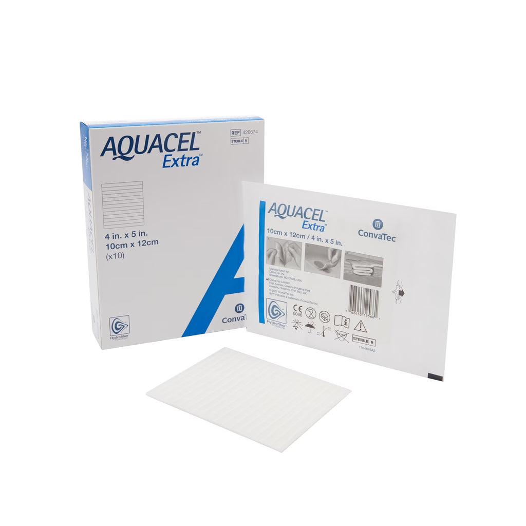 White 4 x 5" Sterile Wound Dressing, 10 Ct F172