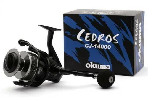 Okuma Cedros 14000 5.4:1 Left/Right Spinning Reel Dual Force Drag A212