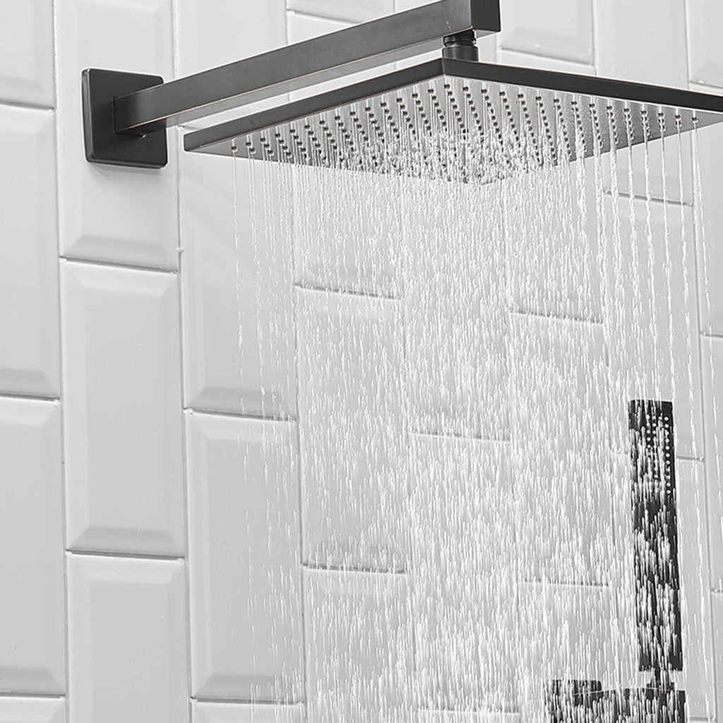 Oil Rubbed Bronze Complete Shower System with Rough-In Valve N501