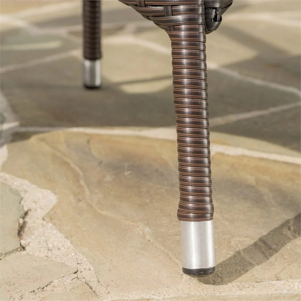 Round Wicker Patio Dining Table A848